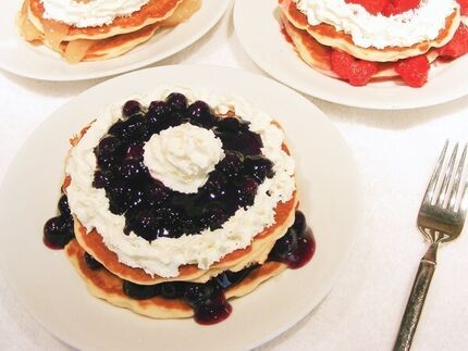 IHOP Shortcake Pancakes copycat recipe by Todd Wilbur
