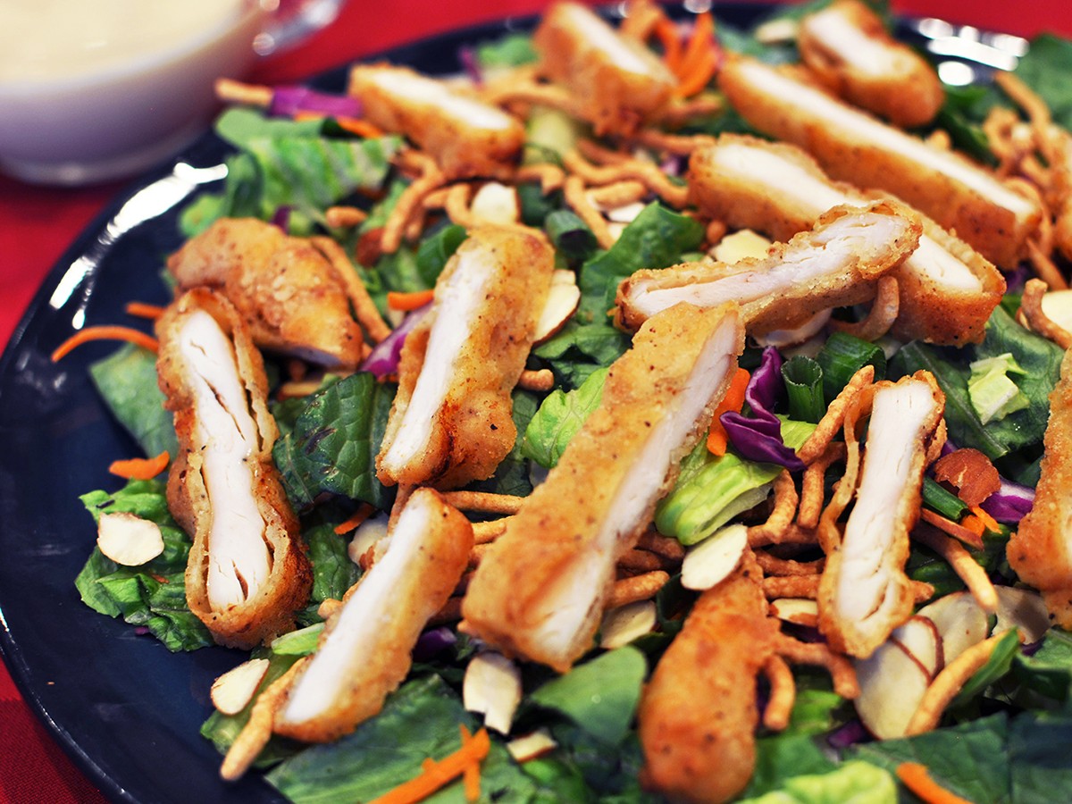 Applebee's Oriental Chicken Salad copycat recipe by Todd Wilbur