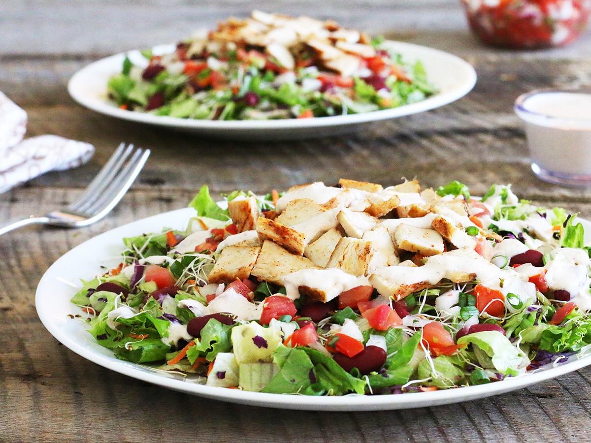 Chili's Guiltless Grill Guiltless Chicken Salad copycat recipe by Todd Wilbur