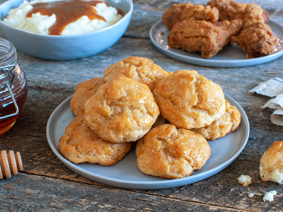 Church's Chicken Honey Butter Biscuits copycat recipe by Todd Wilbur