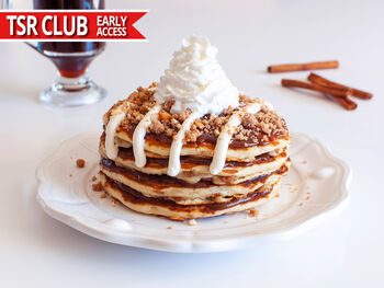 IHOP Coffee Cake Pancakes copycat recipe by Todd Wilbur