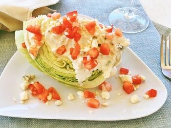 Lone Star Steakhouse Lettuce Wedge Salad copycat recipe by Todd Wilbur