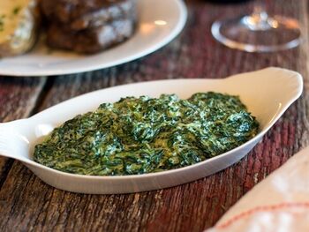 Ruth's Chris Steak House Creamed Spinach copycat recipe by Todd Wilbur