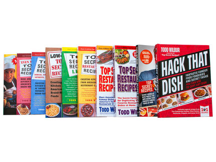 Set of Ten Top Secret Recipes Books