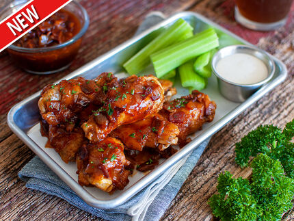 BJ's Restaurant and Brewhouse Bacon Jam Wings copycat recipe by Todd Wilbur