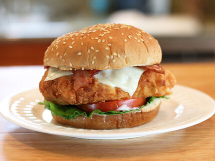 Carl's Jr. Bacon Swiss Crispy Chicken Sandwich copycat recipe by Todd Wilbur