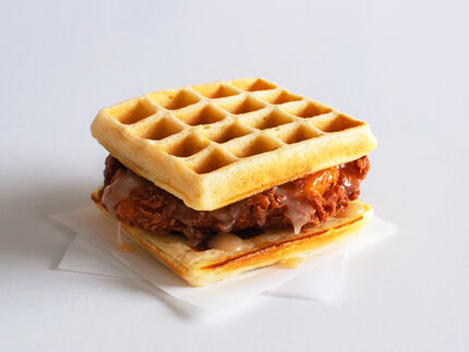 Carl’s Jr./Hardee’s Hand-Breaded Chicken & Waffle Sandwich copycat recipe by Todd Wilbur