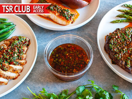 Chipotle Red Chimichurri Sauce copycat recipe by Todd Wilbur