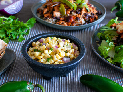 Chipotle Roasted Chili-Corn Salsa copycat recipe by Todd Wilbur