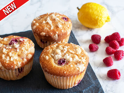 Costco (Kirkland) Lemon Raspberry Muffins copycat recipe by Todd Wilbur