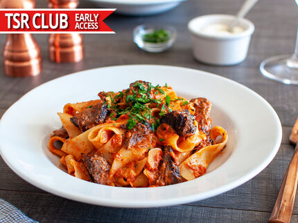 California Pizza Kitchen Braised Short Rub Ragu copycat recipe by Todd Wilbur