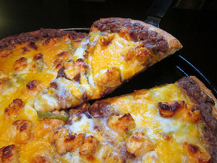 California Pizza Kitchen Southwestern Burrito Pizza copycat recipe by Todd Wilbur