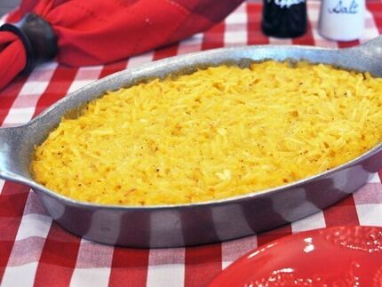 Cracker Barrel Hash Brown Casserole copycat recipe by Todd Wilbur