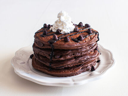 IHOP Chocolate Chocolate Chip Pancakes copycat recipe by Todd Wilbur