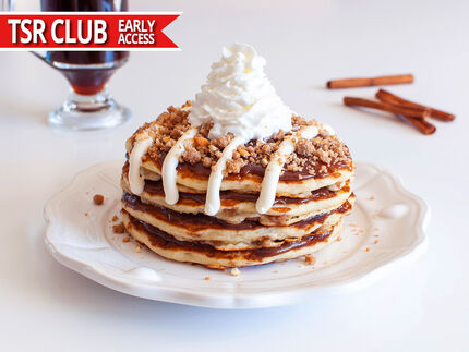 IHOP Coffee Cake Pancakes copycat recipe by Todd Wilbur