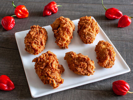 KFC (Kentucky Fried Chicken) Hot & Spicy Wings copycat recipe by Todd Wilbur