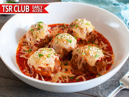 Olive Garden Meatballs Parmigiana copycat recipe by Todd Wilbur