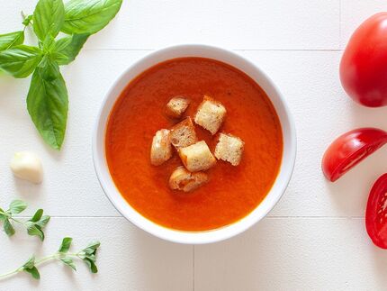 Panera Bread Creamy Tomato Soup copycat recipe by Todd Wilbur