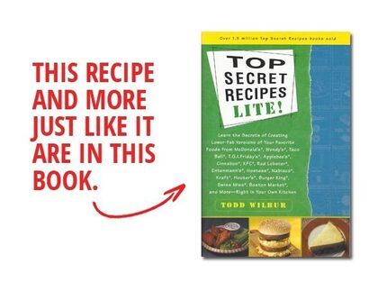 McDonald's Big Mac Reduced-Fat copycat recipe by Todd Wilbur