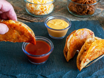 Taco Bell Grilled Cheese Dipping Taco