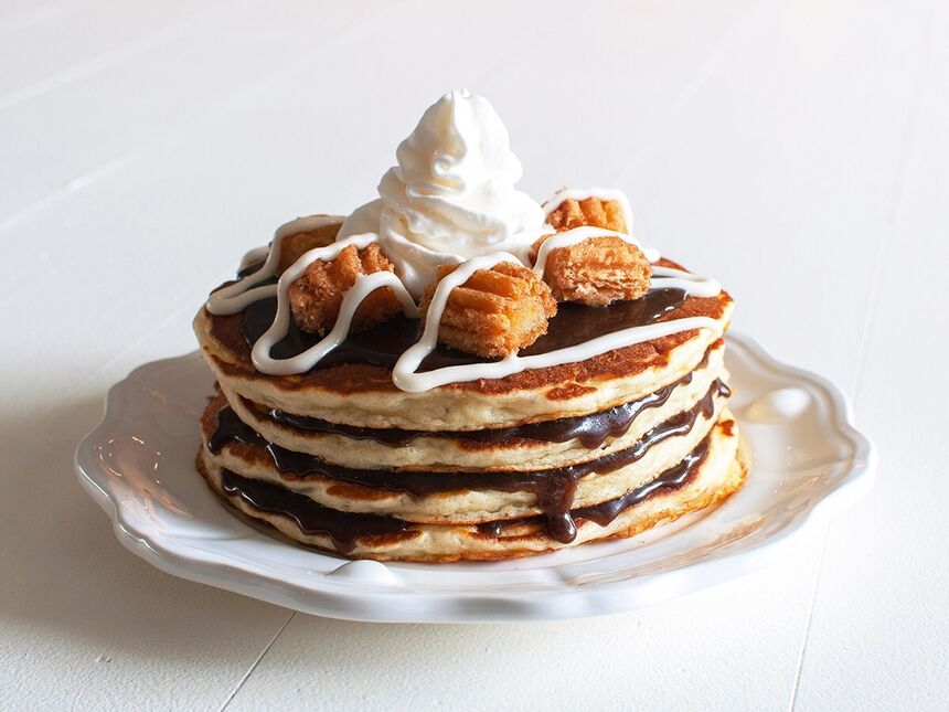 IHOP Mexican Churro Pancakes Recipe by Todd Wilbur