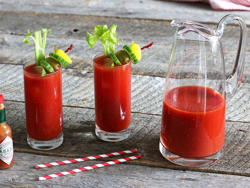 Mr and Mrs T Rich and Spicy Bloody Mary Mix Recipe