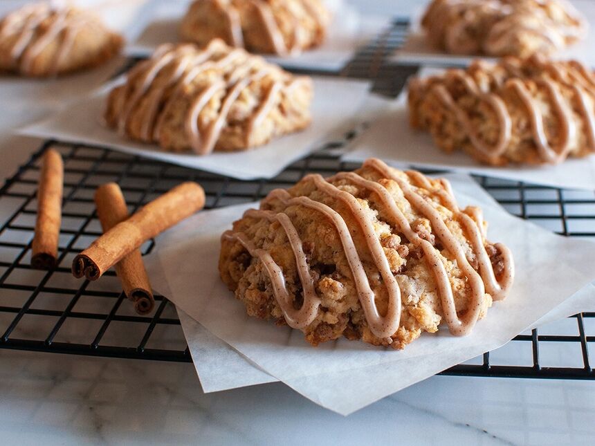Panera Bread Cinnamon Crunch Scone Copycat Recipe